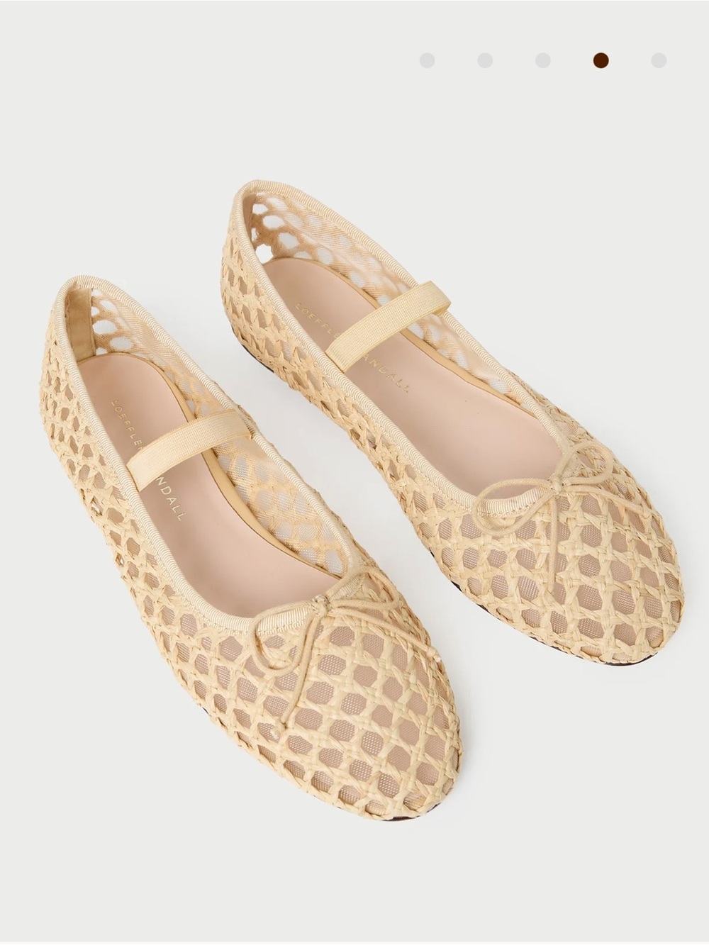 Loeffler Randall Leonie Crochet Ballet Flat